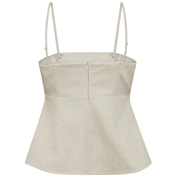 Copenhagen Muse CMTENI Corsage Top, Beige 